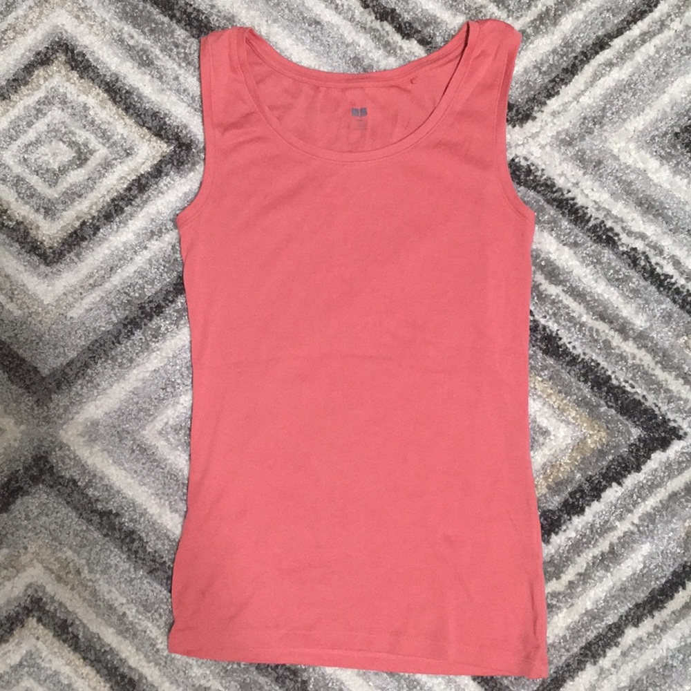 Uniqlo Supima Coral Cotton Tank - Picture 2 of 3